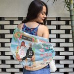 Personalizada Partners In Crime Just Remember If We Get Caught I Am Deaf And You Do Not Speak English Toalla de Playa Suave y Absorbente Regalo de Mejores Amigos 4