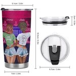 Personalized Are We Drunk Bar Celebrate Friendship Party 20oz Tumbler Birthday Gift Bestie Gift