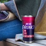 Personalized Are We Drunk Bar Celebrate Friendship Party 20oz Tumbler Birthday Gift Bestie Gift