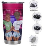 Personalized Are We Drunk Bar Celebrate Friendship Party 20oz Tumbler Birthday Gift Bestie Gift
