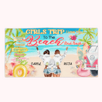 Personnalisé Girls Trip I Love You To The Beach And Back Hippie Bus Beach Girl Beach Towel Quick Drying Sand Resistant Soul Sister Gift