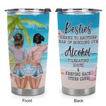 Personalizado Besties Viaje Playa Vacaciones Alcohol Bebida Fiesta 20oz Vaso Cumpleaños Regalo A Mi Amigo 6