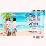 Personalizado Besties Viaje Playa Vacaciones Alcohol Bebida Fiesta 20oz Vaso Cumpleaños Regalo A Mi Amigo 1