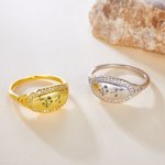 Bague de Colibri Personnalisée avec 1-5 Fleurs de Naissance Cadeau Anniversaire Fête pour Femme