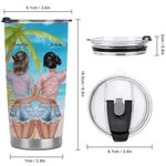 Personalizado Besties Viaje Playa Vacaciones Alcohol Bebida Fiesta 20oz Vaso Cumpleaños Regalo A Mi Amigo 7