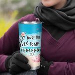 Vaso Personalizado To My Bestie You Are The "She" To My Nanigans 20oz Vaso Regalo Bestie para Bebidas Calientes y Frias 5