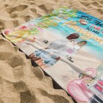Toalla de playa personalizada You Are The 