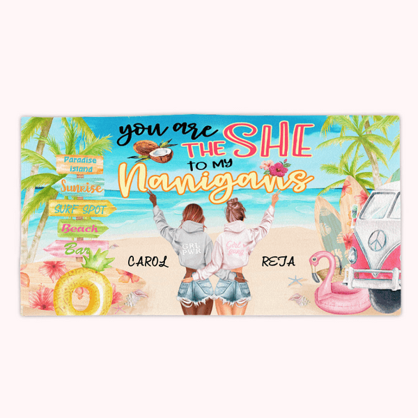 Toalla de playa personalizada You Are The 