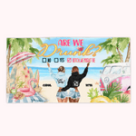 Viaje de verano personalizado Are We Drunk Toalla de playa Suave y absorbente Toalla de baño de verano para regalo de cumpleaños Regalo para hermanas del alma