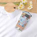 Henkilökohtainen rantabaari Travel Emme ole sokeria ja maustetta Cool Bestie lainaus 20oz Tumbler syntymäpäivälahja Päivittäinen käyttö