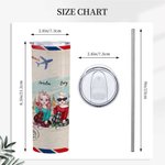 Personalized Besties Will Always Be Connected By Heart Straight Skinny Tumbler Gift for Sister