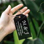 Personalized Luggage Tags Bag Tags Engraved Wedding Favor Tags for Travel and Vacation Business