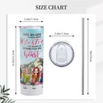 Personliga Bestie Citat Besties kommer alltid att vara anslutna av hjärtat Lake Straight Skinny Tumbler Present till syster
