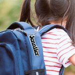 Personalisierte Acryl Name Schlüsselanhänger für Rucksack Gepäcktasche