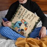 Personalizado I Want To Hold Your Hand At 80 Camping Couple Travel Life Throw Pillow Cover Birthday Anniversary Gift for Couple Home Decoration