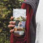Vaso de 20oz para bebidas calientes y frías Gran regalo para cumpleaños Familia