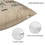 Personalizado Aparentemente Tenemos Problemas Juntos Quién lo Sabía Funda de Almohada Regalo de Cumpleaños Aniversario para Camping Pareja Decoración del Hogar