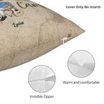 Personalizado La vida es mejor cuando estás de camping Funda de almohada de lanzamiento Cumpleaños Aniversario Regalo para Camping Pareja Dormitorio Decoración