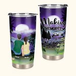 Vaso de camping de 20oz para bebidas frías y calientes Regalo de aniversario Regalo de cumpleaños