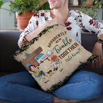 Personalizado Aparentemente Somos Problemas Juntos Quién Lo Sabía Funda de Almohada Regalo de Cumpleaños para Camping Pareja Decoración del Hogar