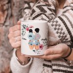 Personalised Our Laughs Are Limitless Our Memories Are Countless White Ceramic Mug Friend Christmas Birthday Gifts for Friend Bestie Sister