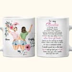 Personalized Bestie I Love You You'll Always Love Back By My Side When Times Get Hard White Ceramic Mug Friend Gift for Sister