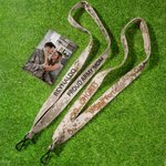 Personalised Military Camouflage Embroidery Lanyard Badge Holder US Navy Gift for Air Force Marines Military Mom Army Wife Family