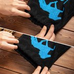 Pochette d'étriers d'équitation pailletée personnalisée avec nom Lot de 2 Protection Cadeau d'anniversaire équin pour les amoureux des chevaux