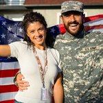 Personalised Military Camouflage Embroidery Lanyard Badge Holder US Navy Gift for Air Force Marines Military Mom Army Wife Family