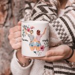 Personalizzato Partners in Crime If We Get Caught I'm Deaf You Don't Speak English White Ceramic Mug Regalo di compleanno, di Natale e di laurea per l