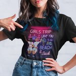 Camiseta personalizada I Love You to the Beach And Back Regalo de Amistad