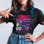 Personalizado No somos de azúcar y especias y todo lo agradable Estamos Sage y Hood y desea un Muf Camiseta Besties Regalo Deporte