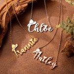 Gepersonaliseerde Cowboy Ketting Western Sieraden met Naam Western Cowboy Hoed Liefde Hart Cowgirl Gift Cowboy Gift Verjaardagscadeau