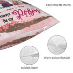 Personalized You Will Always Be My Person Besties Under The Love Tree Throw Pillow Cover  Betie Gift Bedroom Decor