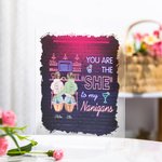 Personalizada You are the She to My Nanigans Placa acrílica Mejor amigo Regalo Decoración de la casa