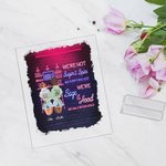 Personalizado No somos azúcar y especias y todo agradable placa de acrílico para la amistad Regalo Adorno de escritorio