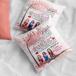 Personalizzato To My Bestie I Love You Best Friends Forever Throw Pillow Cover Bestie Quotes Home Decoration