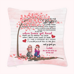 Personalizzato To My Bestie I Love You Best Friends Forever Throw Pillow Cover Bestie Quotes Home Decoration