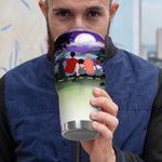 Gepersonaliseerde Home Is Where We Park It Familie en huisdier kamperen 's nachts 30oz Tumbler Verjaardagscadeau Verjaardagscadeau voor familie echtpa
