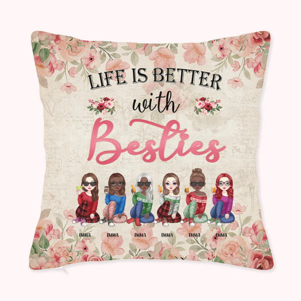 Personalisierte bessere Leben mit meinem Bestie Garten Freizeit werfen Kissen Abdeckung Bestie Geschenk Schlafzimmer Dekor