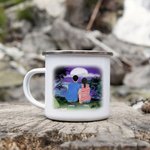 Personlig Camping Partners For Life 11oz Family Camping Emaljmugg för utomhus- och inomhusbruk Julklapp Thanksgiving Present Födelsedagspresent 2
