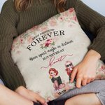 Personalisierte beste Freunde für immer Seele Schwester Nachmittagstee Zeit werfen Kissen Abdeckung Bestie Zitate Home Decoration