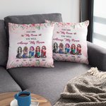 Personalizado You're My Person You'll Always Be My Person Bestie Party Funda Almohada Regalo para Mejor Amigo Decoración Sofá
