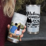 Gepersonaliseerde Family Making Memories Camping Quotes 20oz Tumbler Anniversary Gift voor Dagelijks Gebruik