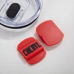 Henkilökohtainen nimi Slider kansi Top korvaava 3D painettu liukusäädin Stanley Yeti Rambler Tumblerille 6
