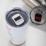 Henkilökohtainen nimi Slider kansi Top korvaava 3D painettu liukusäädin Stanley Yeti Rambler Tumblerille 2