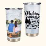 Gepersonaliseerde Family Making Memories Camping Quotes 20oz Tumbler Anniversary Gift voor Dagelijks Gebruik