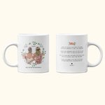 Gepersonaliseerde Will You Be My Bridesmaid Bloem Wit Keramische Mok Bruidsmeisje Voorstel Gift Wedding Gift