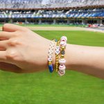 Ensemble de Bracelets et Boucles d'Oreilles Personnalisé avec Nom et Numéro Accessoires en Perles Cadeau d'Anniversaire pour Amoureux du Sport