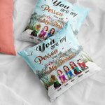 Personalised You Are My Person Bestie Drinking Life Enjoying Natural Scenery Throw Pillow Cover Bestie Gift Idea Home Decoration